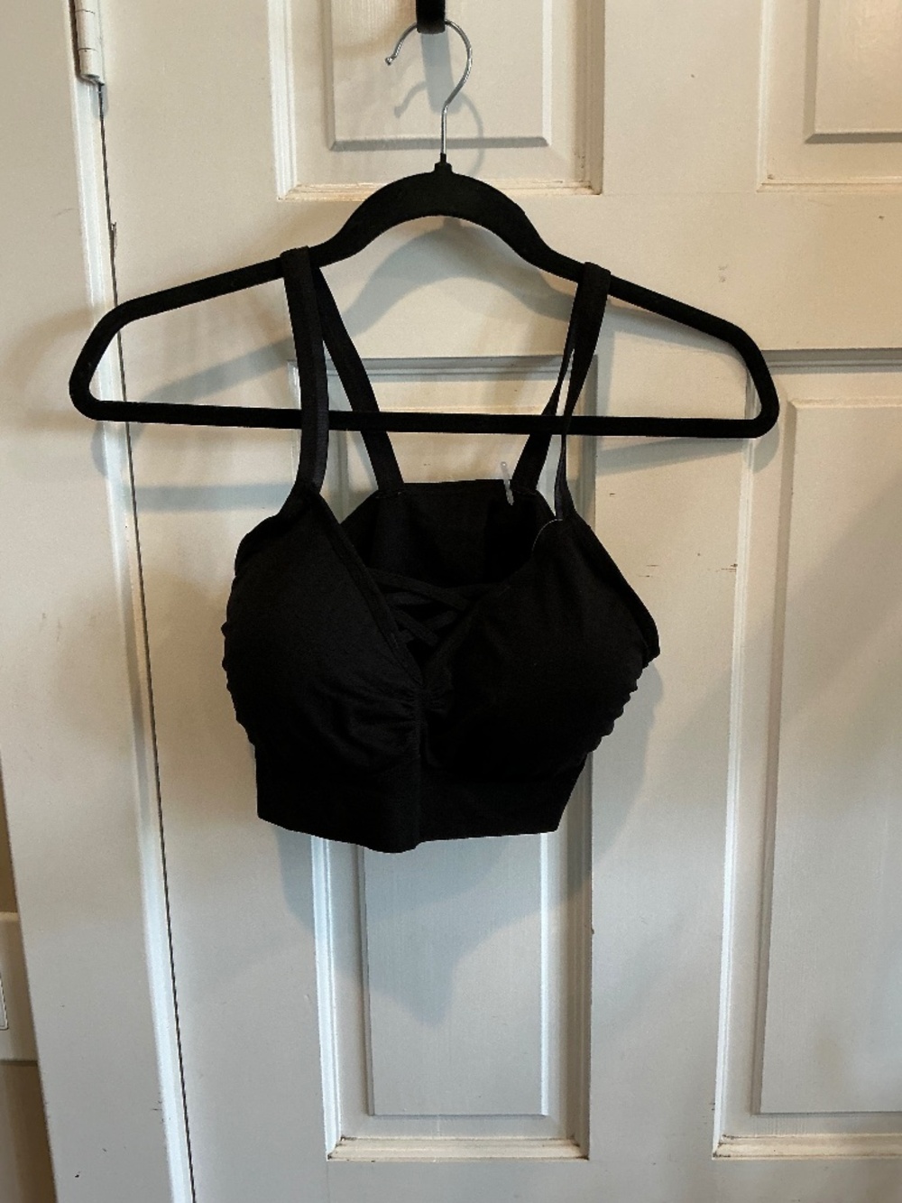 Real Bra brand new with tags with crosstie design in front! Plus size 3x